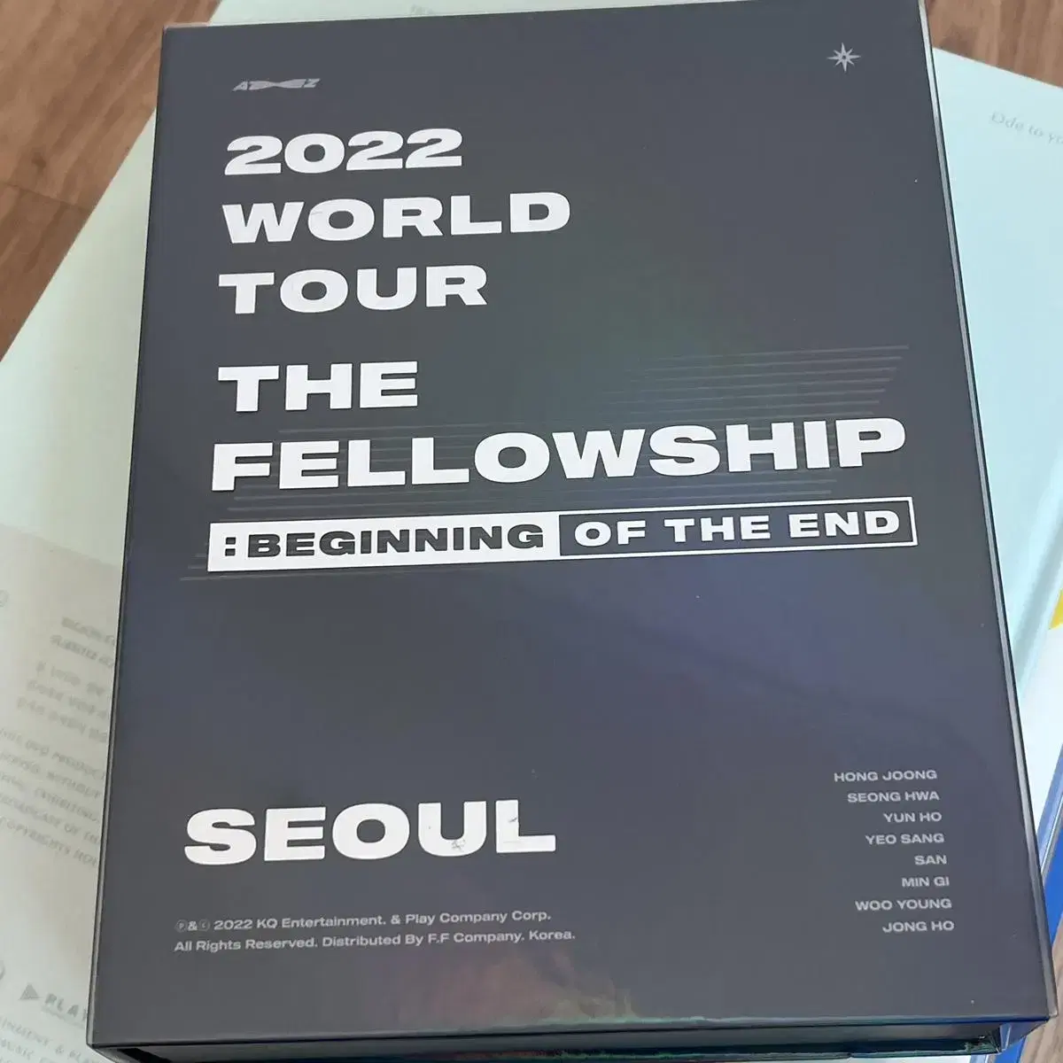 에이티즈 2022 서울콘 DVD